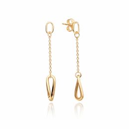 MOISS náušnice ze žlutého zlata