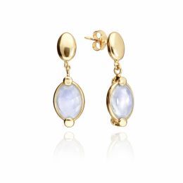 MOISS náušnice ze žlutého zlata