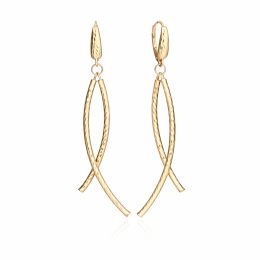 MOISS náušnice ze žlutého zlata