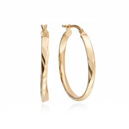 MOISS náušnice ze žlutého zlata