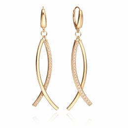 MOISS náušnice ze žlutého zlata