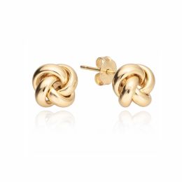 MOISS náušnice ze žlutého zlata