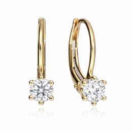 MOISS náušnice ze žlutého zlata