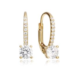 MOISS náušnice ze žlutého zlata