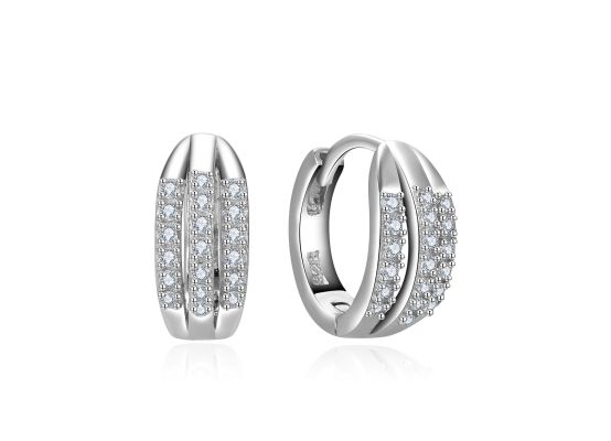 MOISS stříbrné náušnice