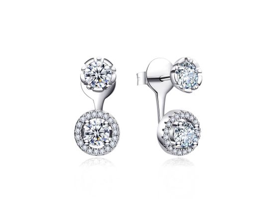 MOISS stříbrné náušnice