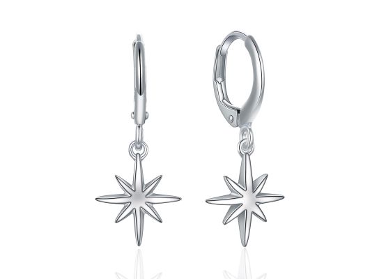MOISS stříbrné náušnice HVĚZDA