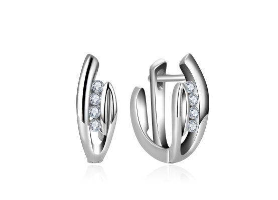 MOISS stříbrné náušnice