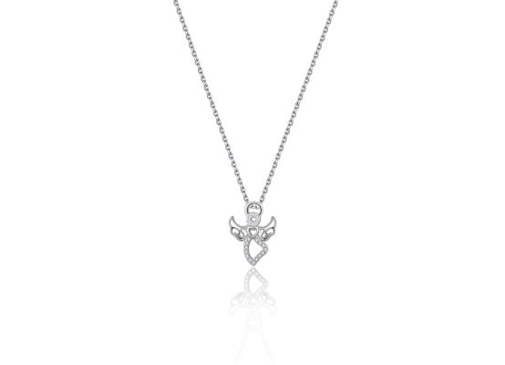MOISS stříbrný náhrdelník ANDĚL