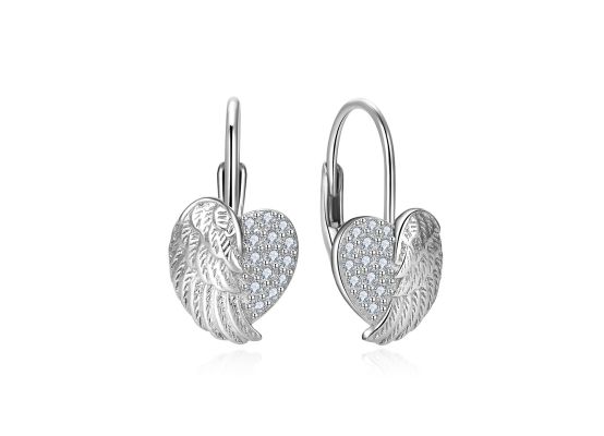 MOISS stříbrné náušnice KŘÍDLA