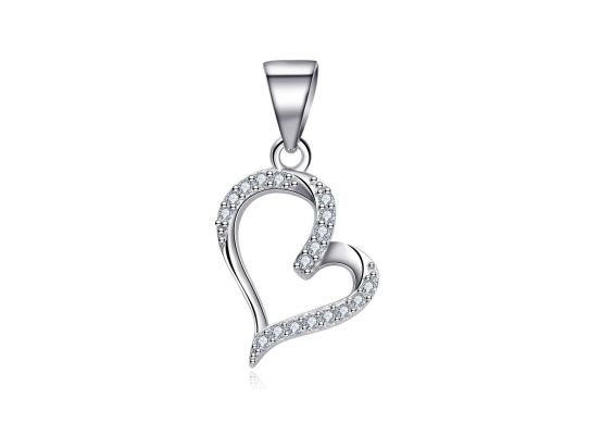 MOISS stříbrný přívěsek SRDCE