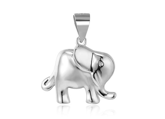 MOISS stříbrný přívěsek SLON