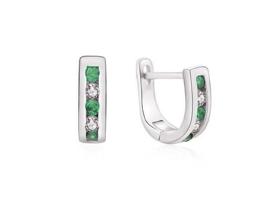 MOISS stříbrné náušnice