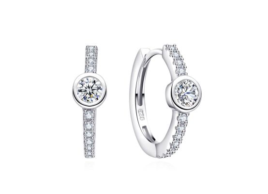 MOISS stříbrné náušnice