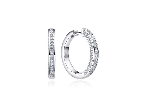 MOISS stříbrné náušnice