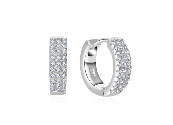 MOISS stříbrné náušnice