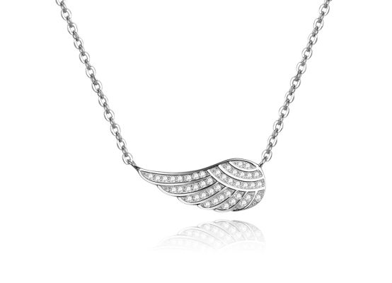 MOISS stříbrný náhrdelník KŘÍDLA