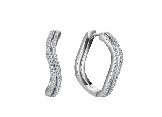 MOISS stříbrné náušnice