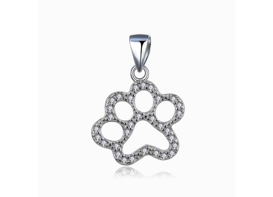 MOISS stříbrný přívěsek TLAPKA