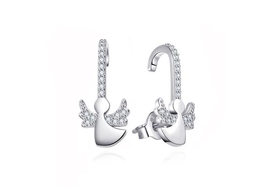 MOISS stříbrné náušnice ANDĚL