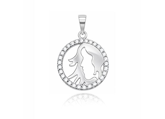 MOISS stříbrný přívěsek PANNA