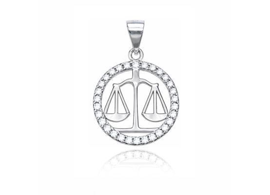 MOISS stříbrný přívěsek VÁHY