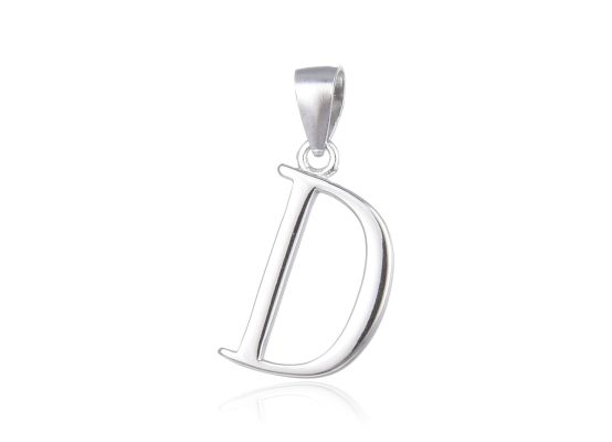 MOISS stříbrný přívěsek PÍSMENO D