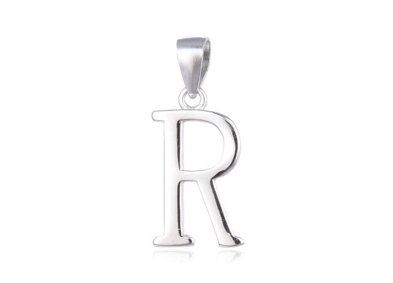 MOISS stříbrný přívěsek PÍSMENO R