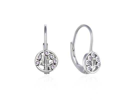 MOISS stříbrné náušnice STROM