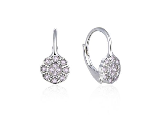 MOISS stříbrné náušnice KVĚTINA
