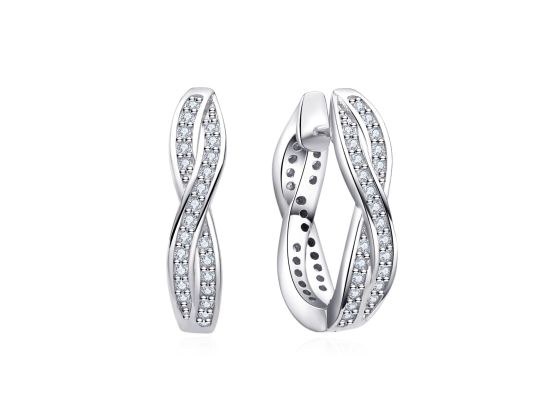 MOISS stříbrné náušnice