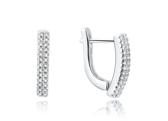 MOISS stříbrné náušnice