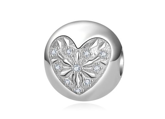 MOISS stříbrný přívěsek SRDCE