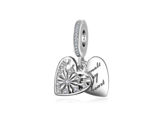 MOISS stříbrný přívěsek SRDCE