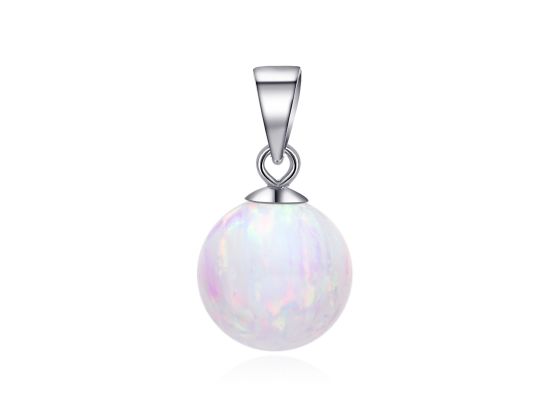 MOISS stříbrný přívěsek OPÁL