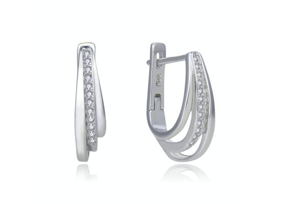 MOISS stříbrné náušnice