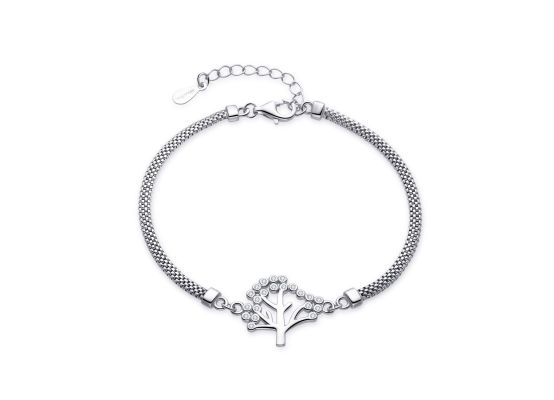 MOISS stříbrný náramek STROM