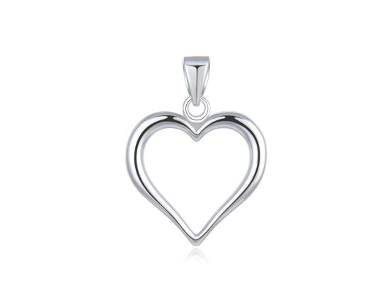 MOISS stříbrný přívěsek SRDCE