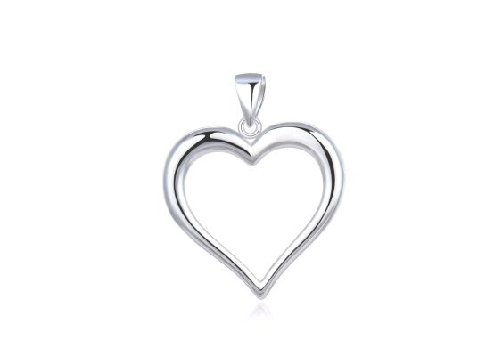 MOISS stříbrný přívěsek SRDCE