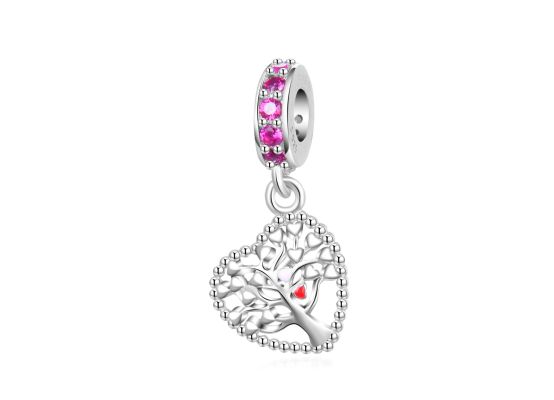 MOISS stříbrný přívěsek SRDCE