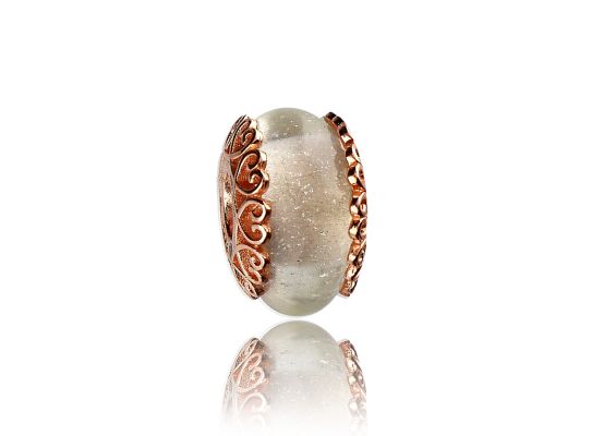 MOISS stříbrný přívěsek SRDCE ROSE