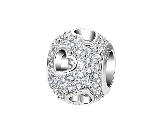 MOISS stříbrný přívěsek SRDCE