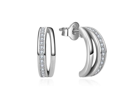 MOISS stříbrné náušnice