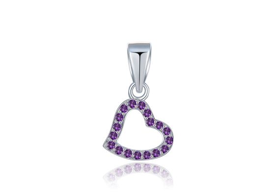 MOISS stříbrný přívěsek SRDCE