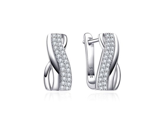 MOISS stříbrné náušnice