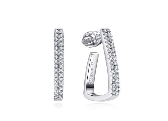 MOISS stříbrné náušnice