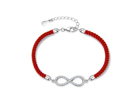 MOISS stříbrný náramek NEKONEČNO