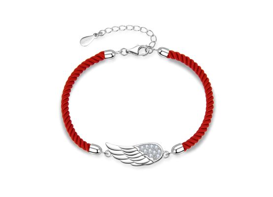 MOISS stříbrný náramek KŘÍDLA