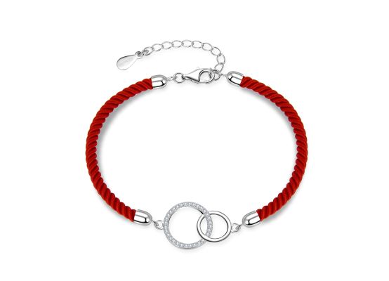 MOISS stříbrný náramek KRUHY