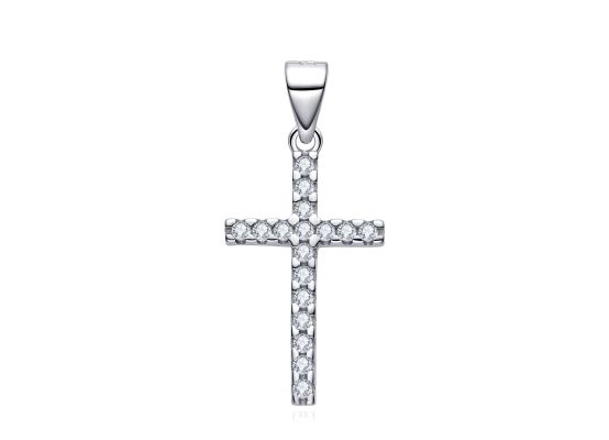 MOISS stříbrný přívěsek KŘÍŽ